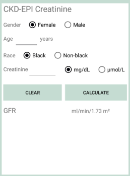Descargar Calculadora eGFR Medicamento para Android captura de pantalla 2
