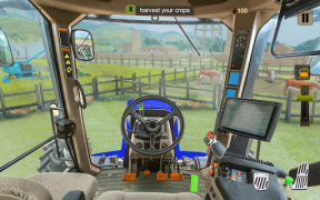 Descargar New Tractor Farming Simulator 2019 Simuladores para Android captura de pantalla 2