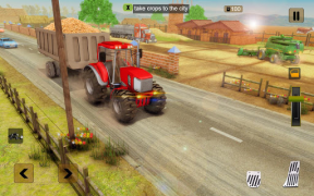 Descargar New Tractor Farming Simulator 2019 Simuladores para Android captura de pantalla 3