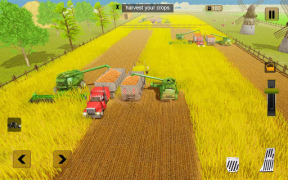 Descargar New Tractor Farming Simulator 2019 Simuladores para Android captura de pantalla 4