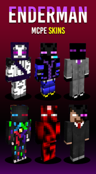 Descargar Enderman Skins NEW Entretenimiento para Android captura de pantalla 7