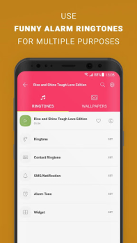 Descargar Tonos de Alarma Divertidos Música y audio para Android captura de pantalla 2