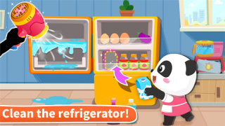 Descargar Limpieza de la Casa Panda Bebé Juegos de aprendizaje para Android captura de pantalla 3