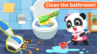 Descargar Limpieza de la Casa Panda Bebé Juegos de aprendizaje para Android captura de pantalla 5