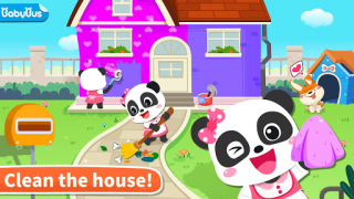 Descargar Limpieza de la Casa Panda Bebé Juegos de aprendizaje para Android captura de pantalla 7