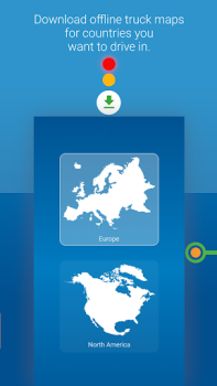 Descargar MapFactor Navigator Truck Pro Mapas y navegación para Android captura de pantalla 2