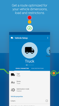 Descargar MapFactor Navigator Truck Pro Mapas y navegación para Android captura de pantalla 3