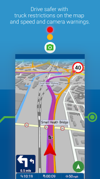 Descargar MapFactor Navigator Truck Pro Mapas y navegación para Android captura de pantalla 5