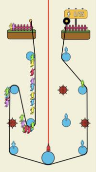 Descargar Rope Rescue! - Unique Puzzle Rompecabezas para Android captura de pantalla 4