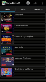 Descargar SuperRetro16 (SNES emulador) Herramientas para Android captura de pantalla 2