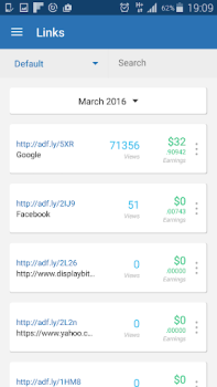 Descargar AdFly - Paid URL Shortener Herramientas para Android captura de pantalla 2