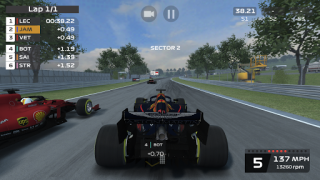 Descargar F1 Mobile Racing Raza para Android captura de pantalla 2