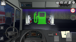 Descargar Mercedes Benz Truck Simulator Simuladores para Android captura de pantalla 2