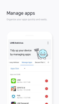 Descargar NAVER Antivirus Herramientas para Android captura de pantalla 7