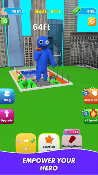 Descargar Maestro levantamento héroes 3D Juegos casuales para Android captura de pantalla 4