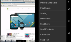 Descargar bVNC: Secure VNC Viewer Trabajo para Android captura de pantalla 7