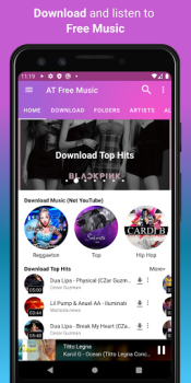Descargar Video Músic Play Descargador Música y audio para Android captura de pantalla 2