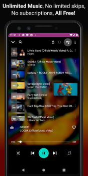 Descargar Video Músic Play Descargador Música y audio para Android captura de pantalla 3
