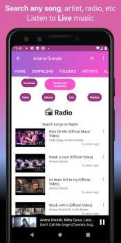 Descargar Video Músic Play Descargador Música y audio para Android captura de pantalla 4