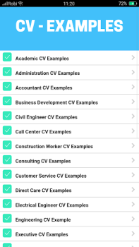 Descargar CV Examples: PDF CV Templates Educación para Android captura de pantalla 6