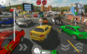 Descargar Car Drivers Online: Fun City Raza para Android captura de pantalla 6