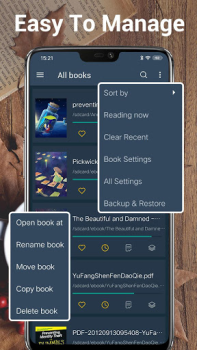 Descargar EBook Reader y PDF Reader Libros y referencia para Android captura de pantalla 4