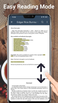 Descargar EBook Reader y PDF Reader Libros y referencia para Android captura de pantalla 5