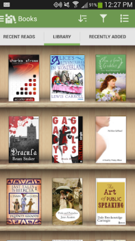 Descargar Aldiko Classic Libros y referencia para Android captura de pantalla 2