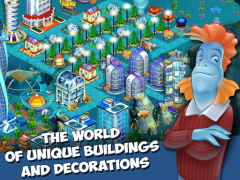 Descargar Aquapolis. Construir megapolis Simuladores para Android captura de pantalla 3