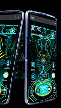 Descargar 3D тема запуска Железного человека Personalización para Android captura de pantalla 6