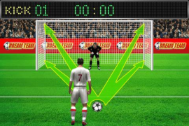 Descargar Penalti de fútbol. Disparos a Juegos de deporte para Android captura de pantalla 4