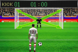 Descargar Penalti de fútbol. Disparos a Juegos de deporte para Android captura de pantalla 6
