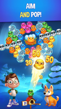 Descargar Bubble Birds V - Color Birds Shooter Rompecabezas para Android captura de pantalla 7