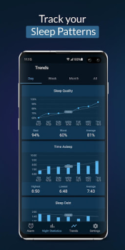 Descargar Sleepzy: Análisis del sueño Estilo de vida para Android captura de pantalla 3