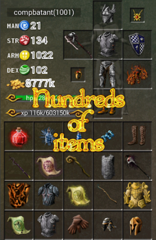 Descargar Forgotten Tales MMORPG Juegos de rol para Android captura de pantalla 2