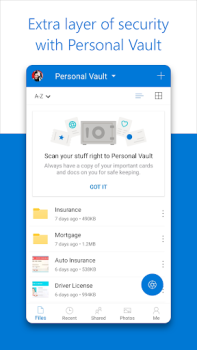 Descargar Microsoft OneDrive Trabajo para Android captura de pantalla 5