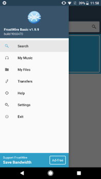 FrostWire Downloader y Player