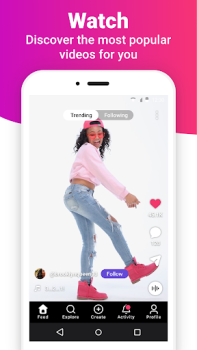 Descargar Dubsmash Editores y reproductores de video para Android captura de pantalla 4