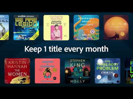 Audible: Audiolibros, podcasts