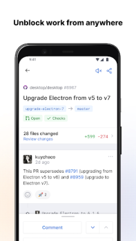 Descargar GitHub Trabajo para Android captura de pantalla 3