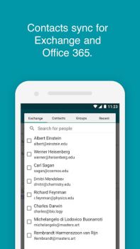 Descargar Aqua Mail: rápido y seguro Comunicación para Android captura de pantalla 4