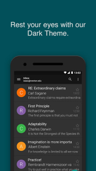 Descargar Aqua Mail: rápido y seguro Comunicación para Android captura de pantalla 5