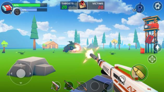 Descargar PIXEL'S UNKNOWN BATTLE GROUND Juegos de acción para Android captura de pantalla 2