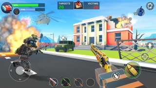 Descargar PIXEL'S UNKNOWN BATTLE GROUND Juegos de acción para Android captura de pantalla 3