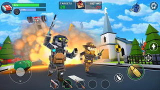 Descargar PIXEL'S UNKNOWN BATTLE GROUND Juegos de acción para Android captura de pantalla 4