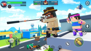 Descargar PIXEL'S UNKNOWN BATTLE GROUND Juegos de acción para Android captura de pantalla 6