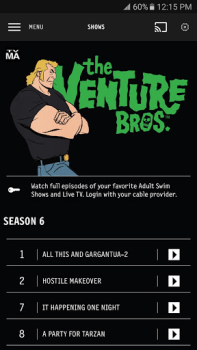 Descargar [adult swim] Entretenimiento para Android captura de pantalla 5