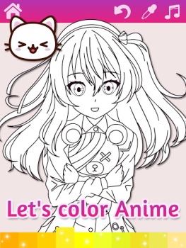 Descargar Dibujos para colorear anime ma Juegos de mesa para Android captura de pantalla 5