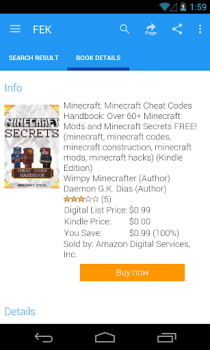 Descargar FBK eBooks for Kindle Libros y referencia para Android captura de pantalla 5