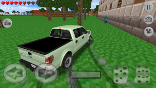 Descargar Blocky City: Roads Zone Simuladores para Android captura de pantalla 3